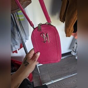 Hot Pink Steve Madden Crossbody Phone Purse